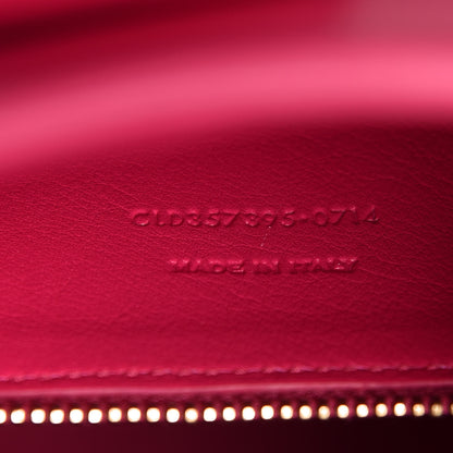 Saint Laurent Calfskin Small Monogram Cabas Fuchsia 8 of 15