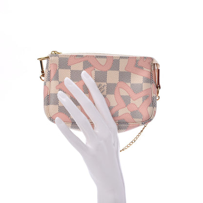 Louis Vuitton Damier Azur Tahitienne Mini Pochette Accessories 2 of 8
