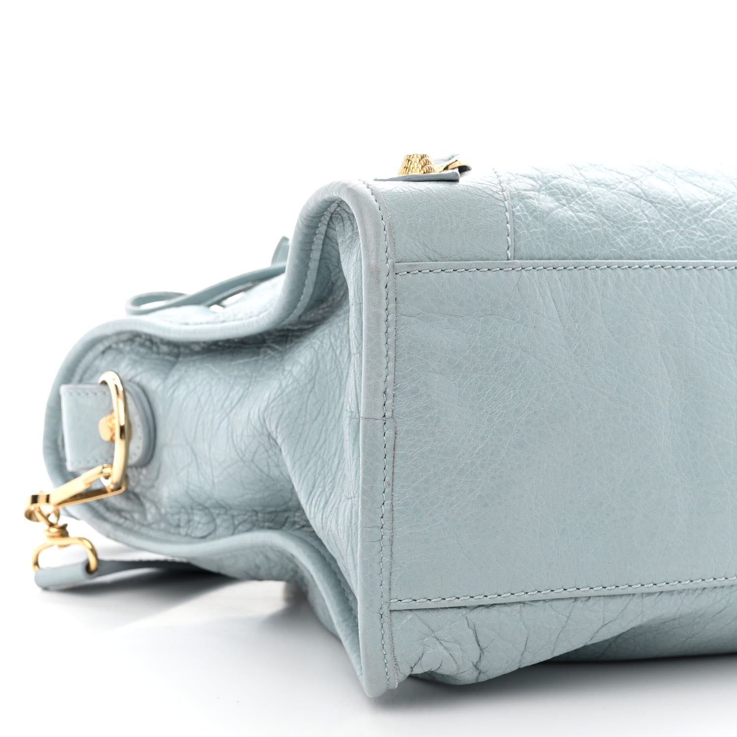 Balenciaga Agneau Giant 12 Gold Hardware City Bleu Opaline 10 of 16