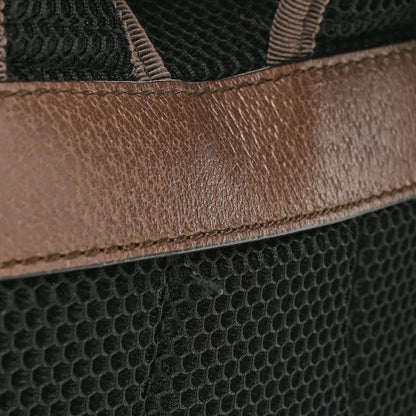 Gucci GG Supreme Monogram Calfskin Web Small Ophidia Day Backpack Beige Ebony New Acero 11 of 11