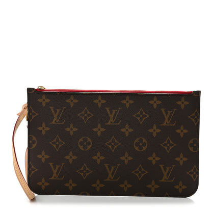 Louis Vuitton Monogram Neverfull MM GM Pochette Cherry 1 of 7