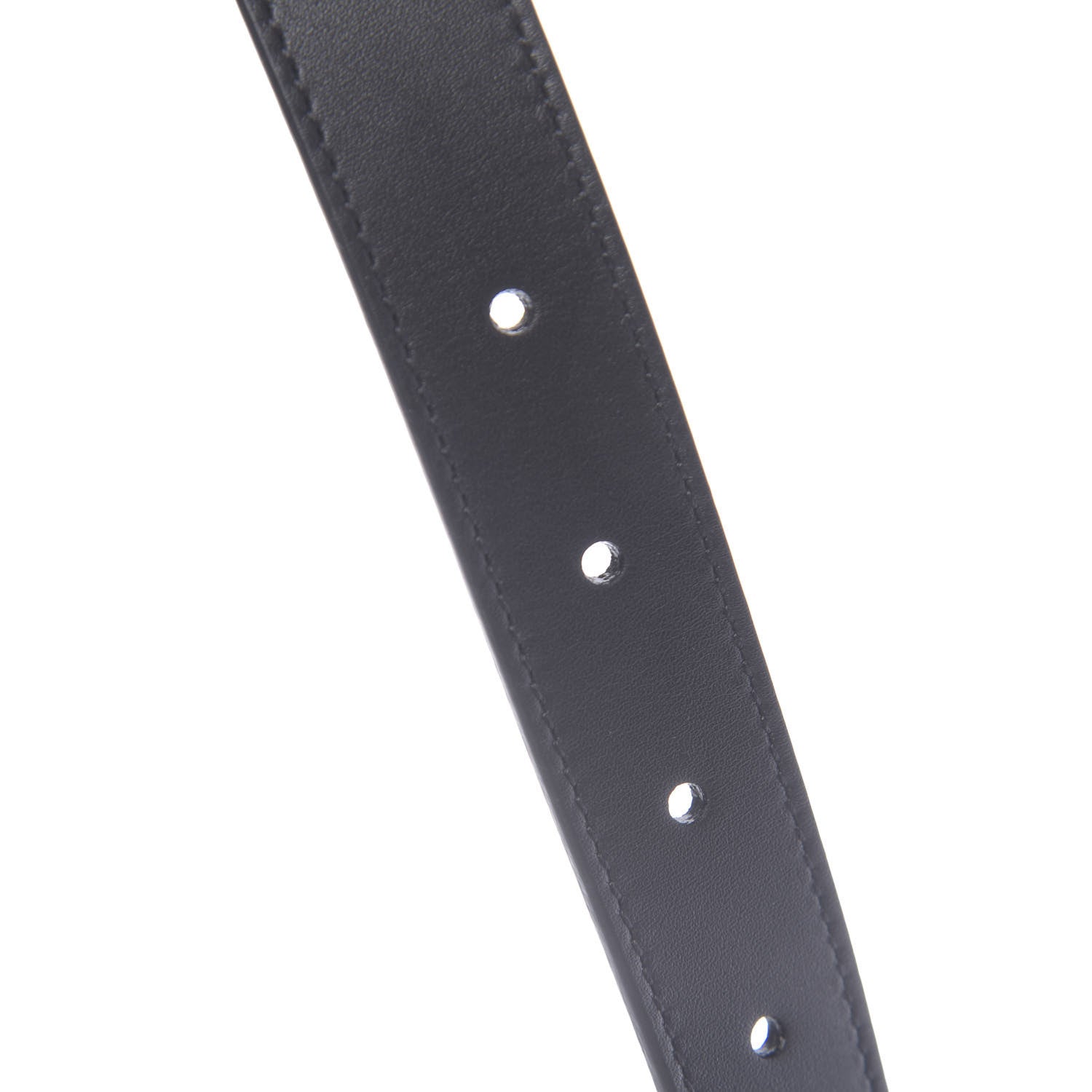 Gucci Moon Calfskin Torchon Double G 25mm Belt 75 30 Black 4 of 5