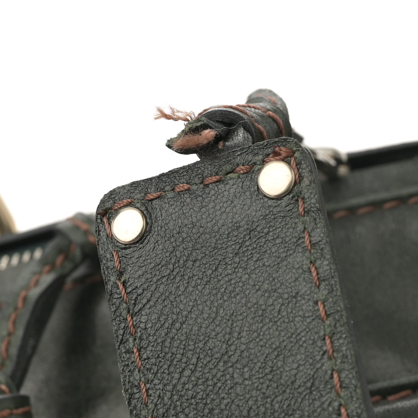 Calfskin Medium Paddington Capsule Satchel Laurier