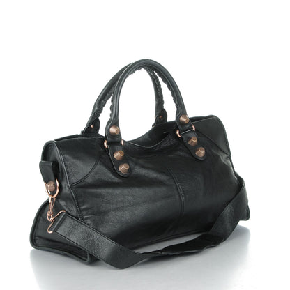 Balenciaga Agneau Giant 21 Rose Gold Hardware Part Time Black 3 of 8