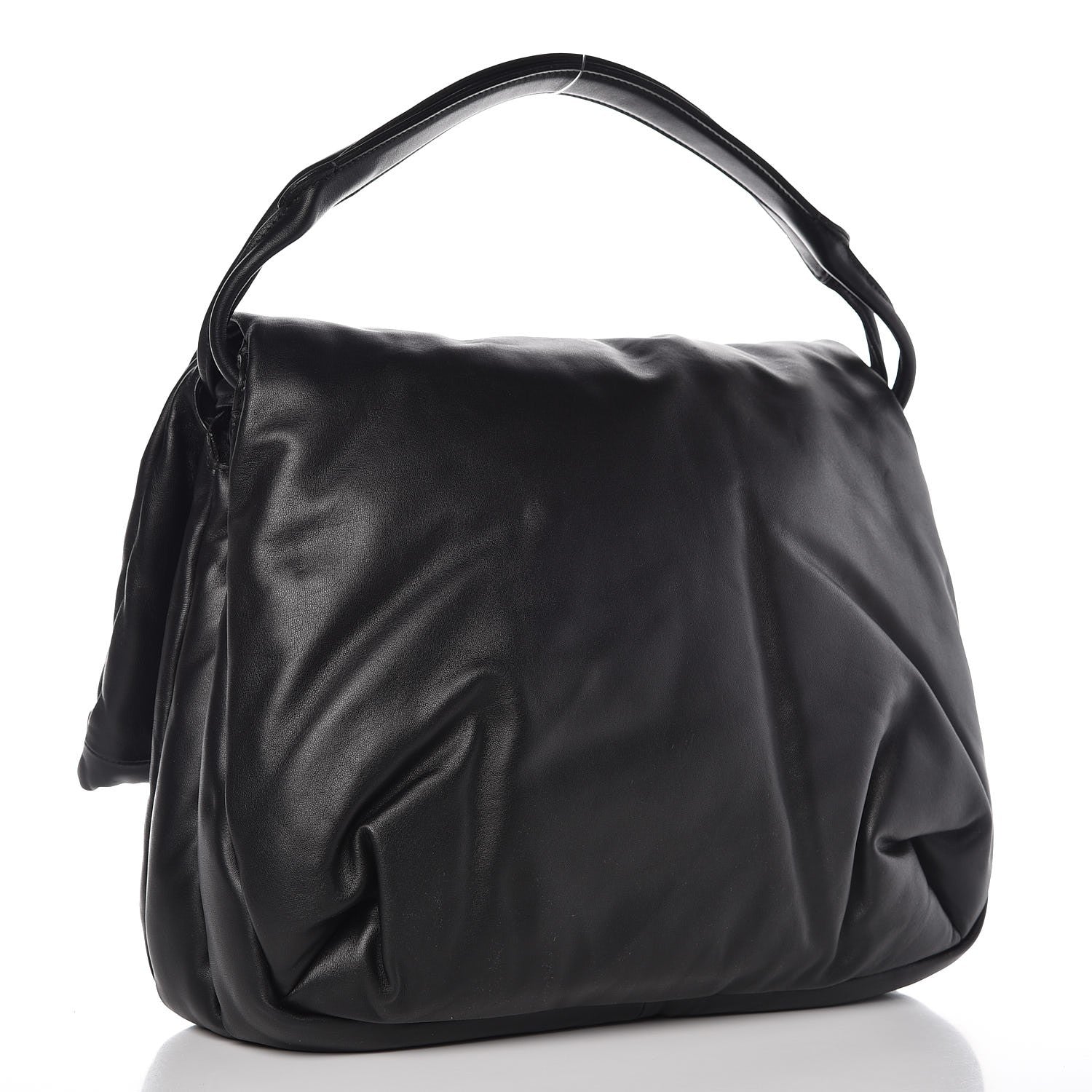 Celine Smooth Lambskin Medium Pillow Flap Black 3 of 7
