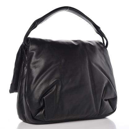Celine Smooth Lambskin Medium Pillow Flap Black 3 of 7