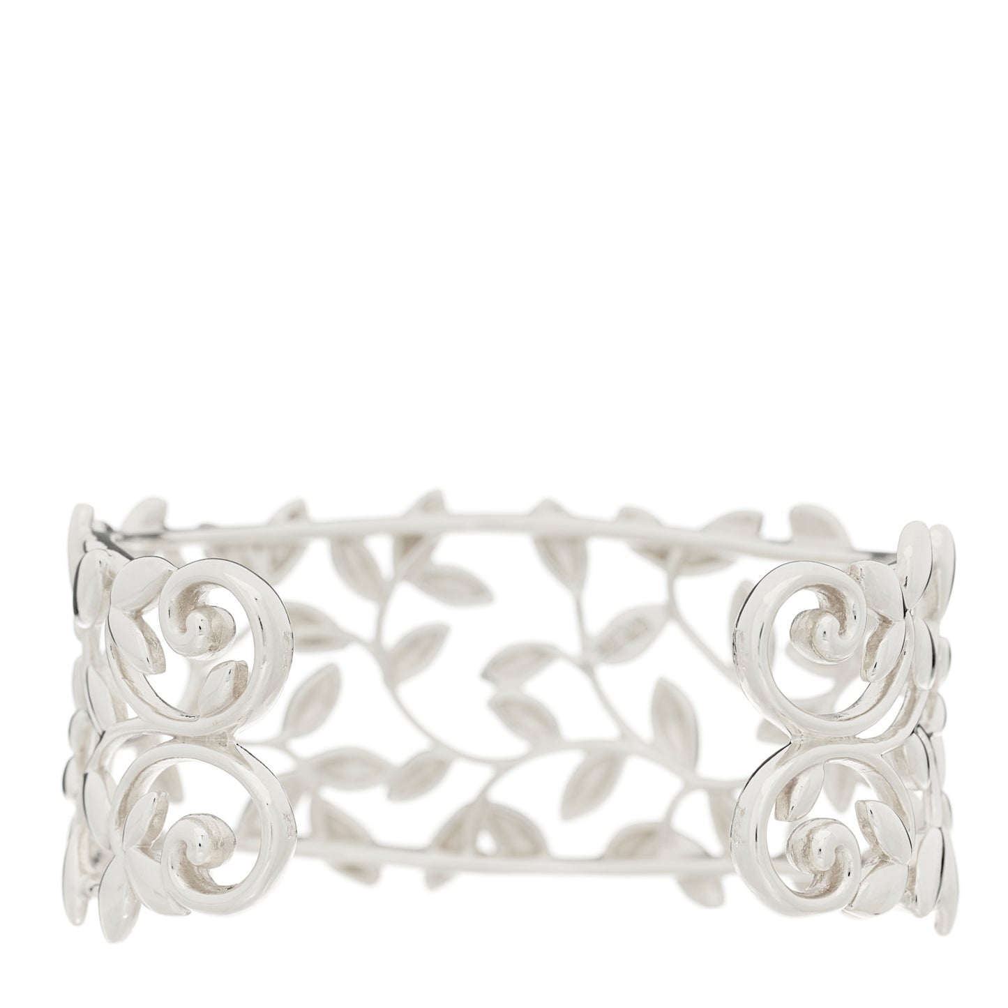 Sterling Silver Paloma Picasso Olive Leaf Cuff Bracelet