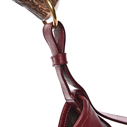 Saint Laurent Buffalo Medium Mombasa Horn Bag Red 25 of 25