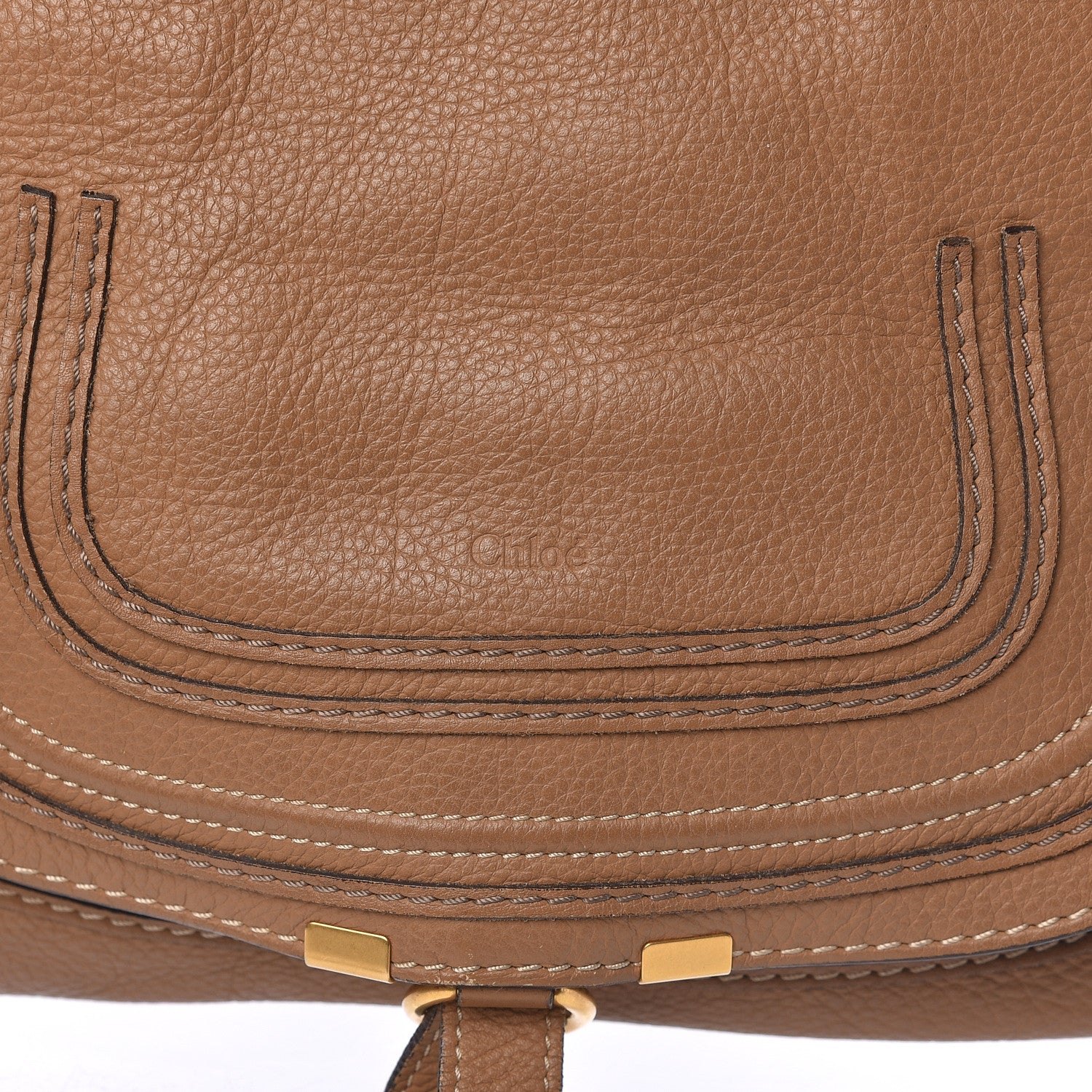 Chloe Calfskin Medium Marcie Satchel Nut 17 of 17