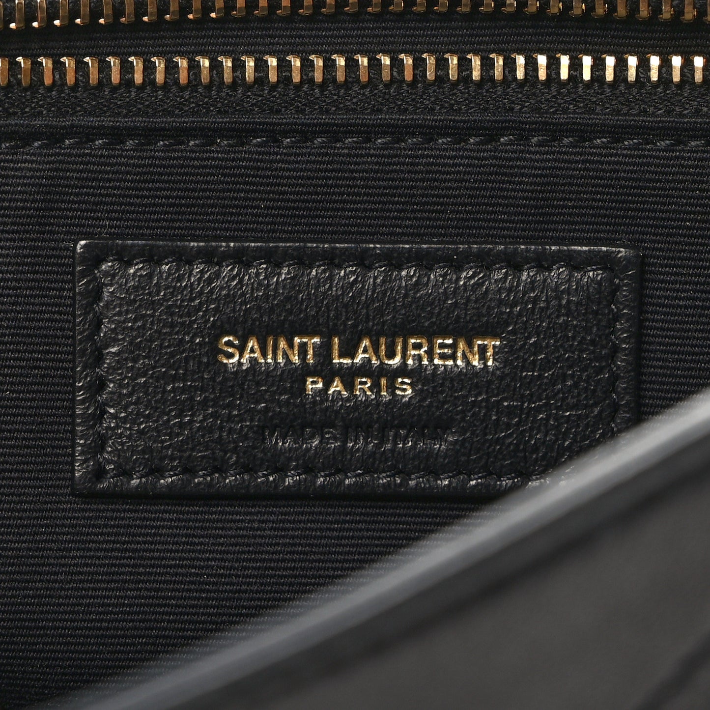 Lambskin Matelasse Monogram Medium Niki Chain Satchel Black