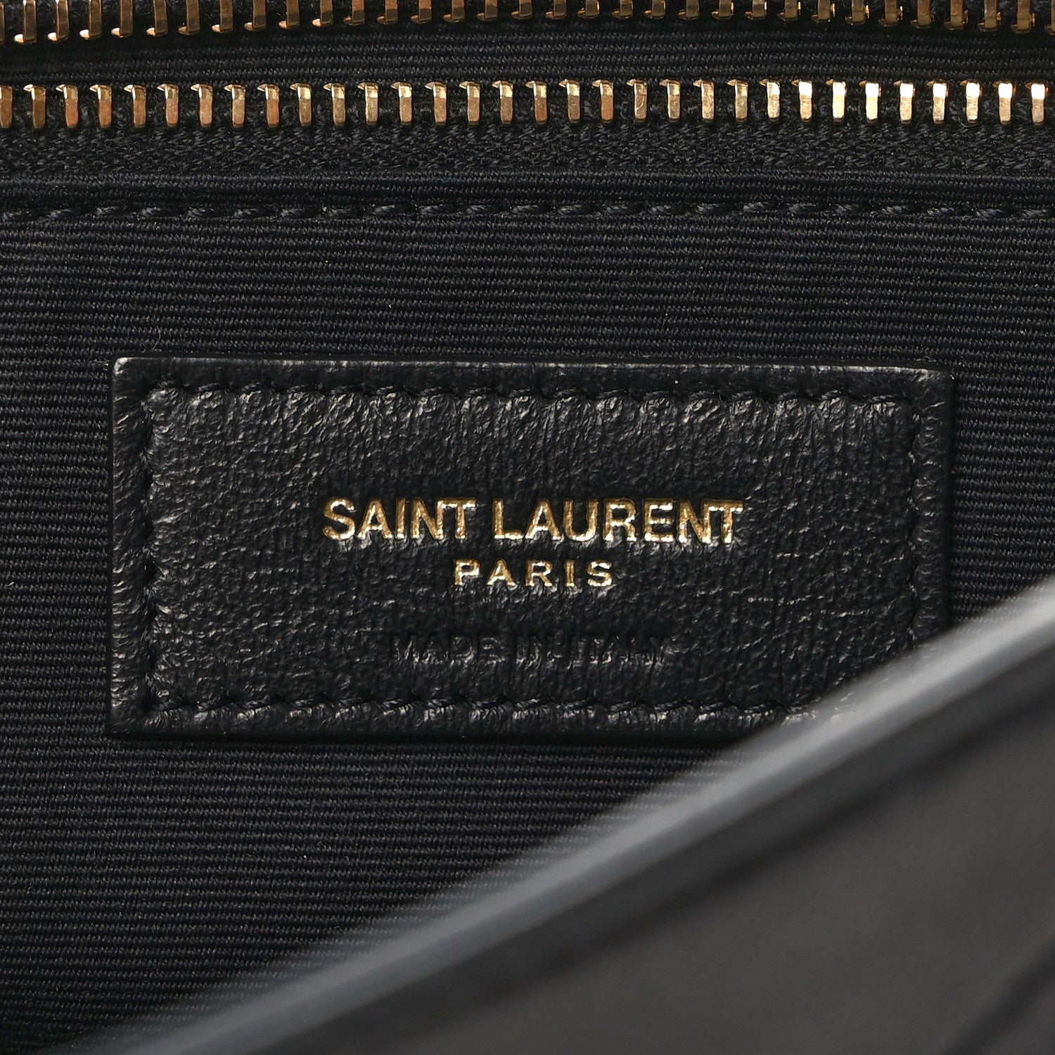 Saint Laurent Lambskin Matelasse Monogram Medium Niki Chain Satchel Black 6 of 13