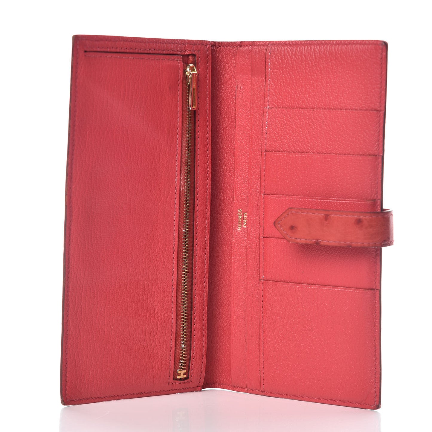 Ostrich Bearn Wallet Bougainvillea