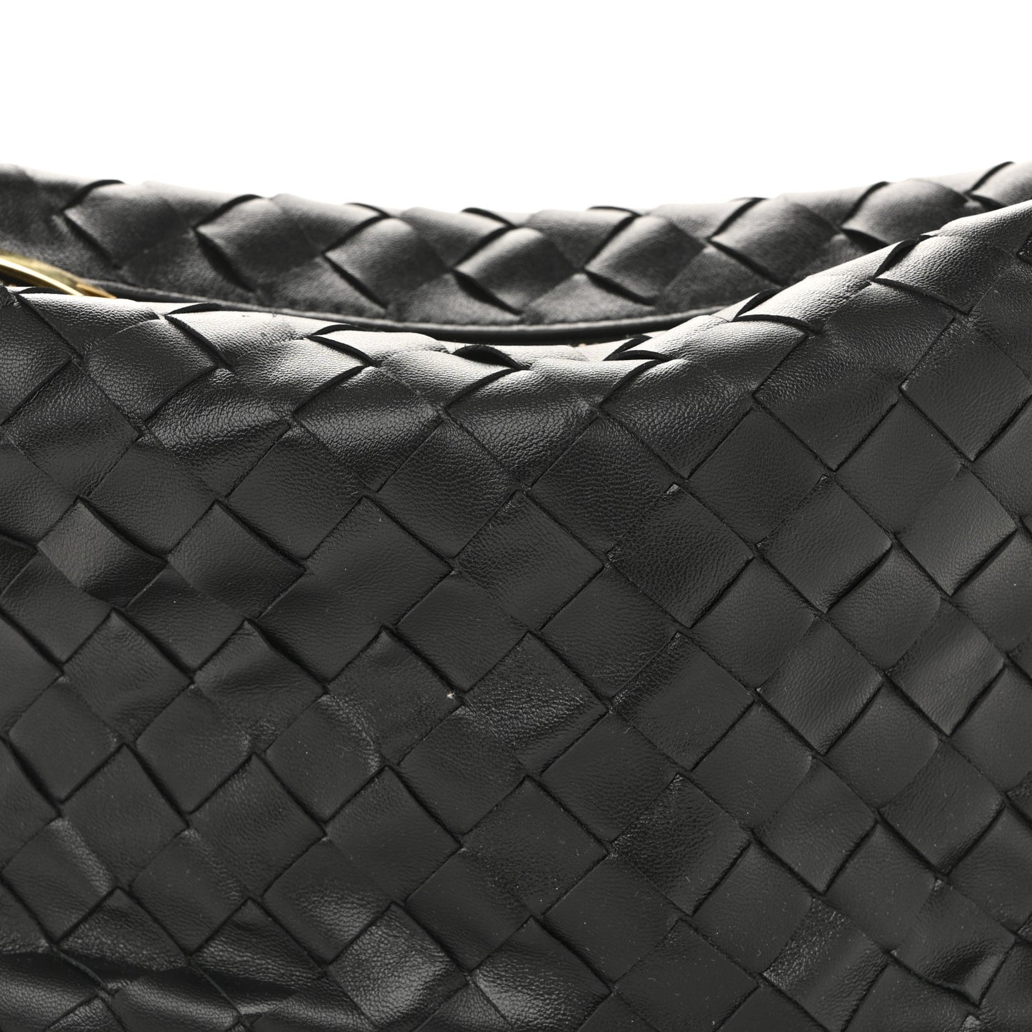 Calfskin Nappa Intrecciato Mini Wallace Black