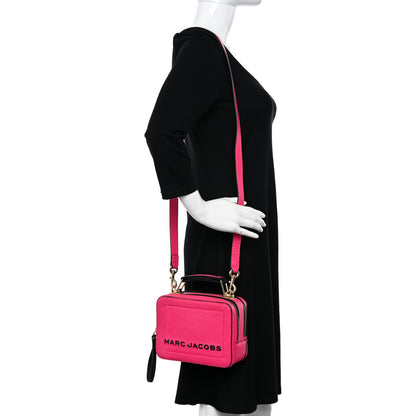 Marc Jacobs Calfskin Mini The Box Bag Pink 2 of 13