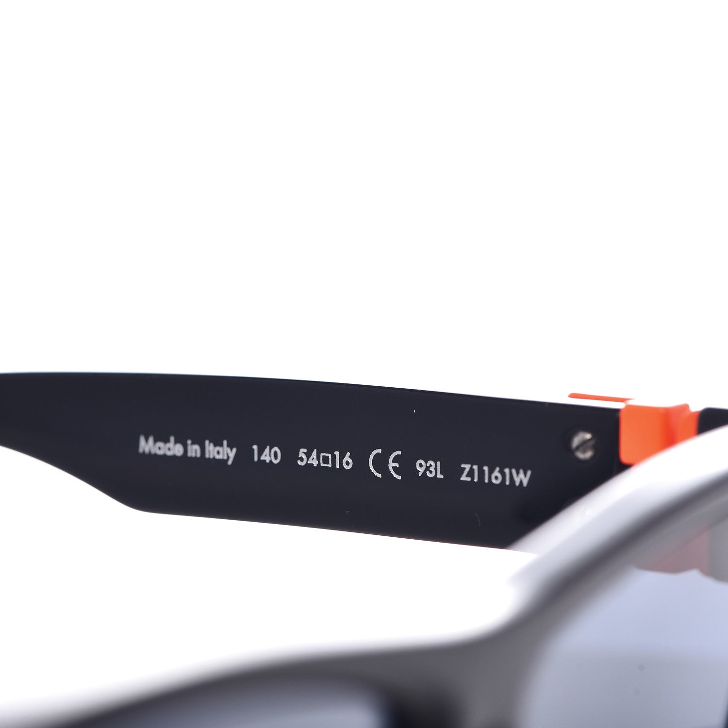 Louis Vuitton Acetate Skepitcals Z1161W Sunglasses Black Orange 5 of 8