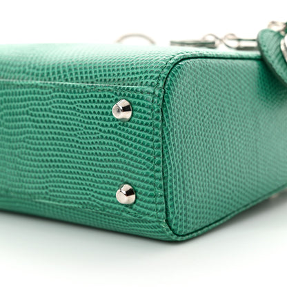 Christian Dior Lizard Swarovski Crystal Mini Lady Dior Green 10 of 11