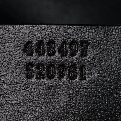 Gucci Calfskin Matelasse Small GG Marmont Shoulder Bag Black 7 of 13