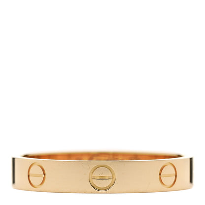 Cartier 18K Yellow Gold 3.5mm LOVE Wedding Band Ring 59 8.75 1 of 5