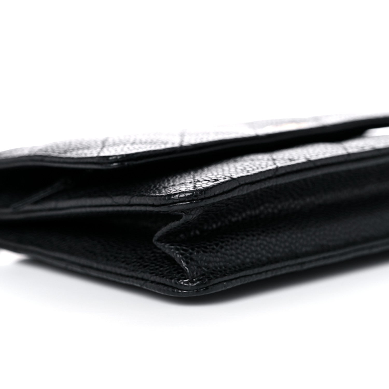 Chanel Caviar Quilted Wallet On Chain WOC Black 9 of 12