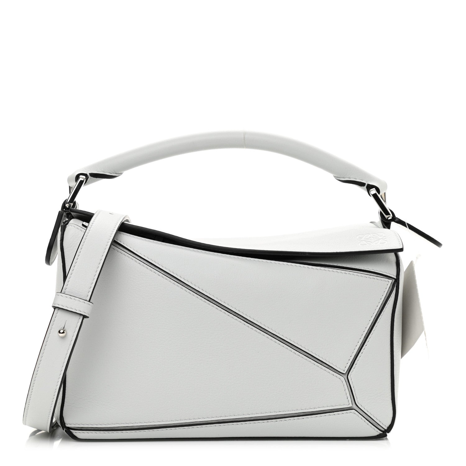 Loewe Calfskin Small Puzzle Bag Kaolin 1 of 9