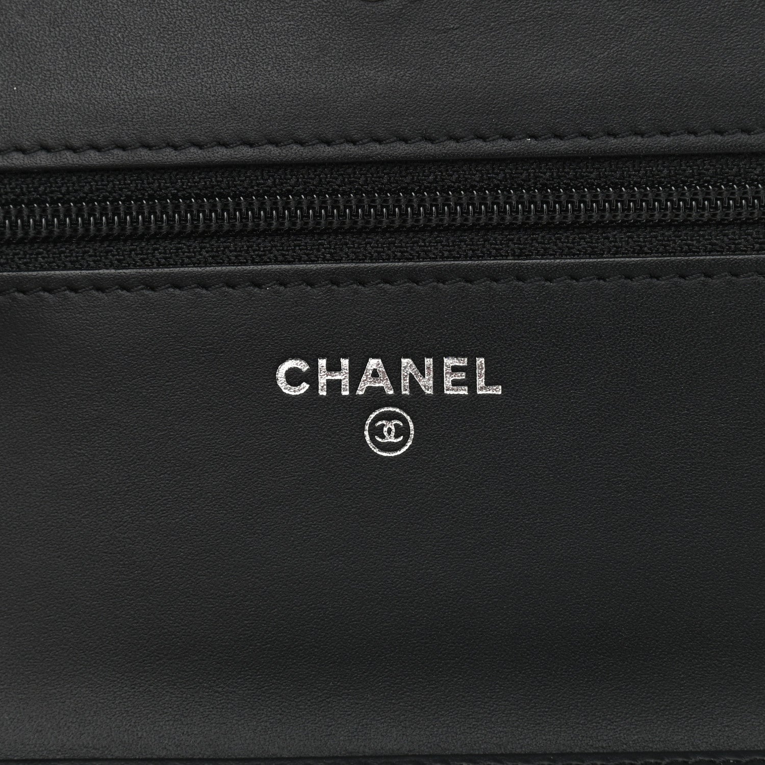 Chanel Caviar Quilted Boy Wallet On Chain WOC Black 6 of 11