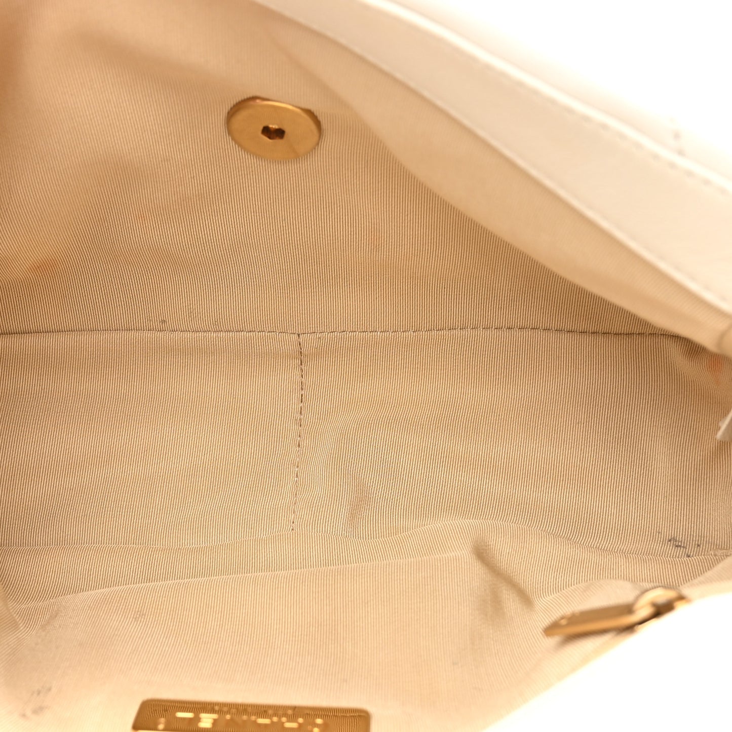 Lambskin Quilted Medium Chanel 19 Flap White