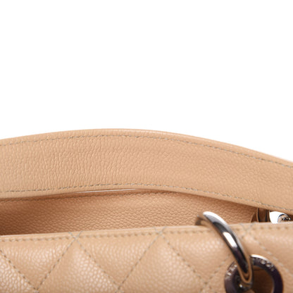 Chanel Caviar Quilted Grand Shopping Tote GST Beige Clair 20 of 28