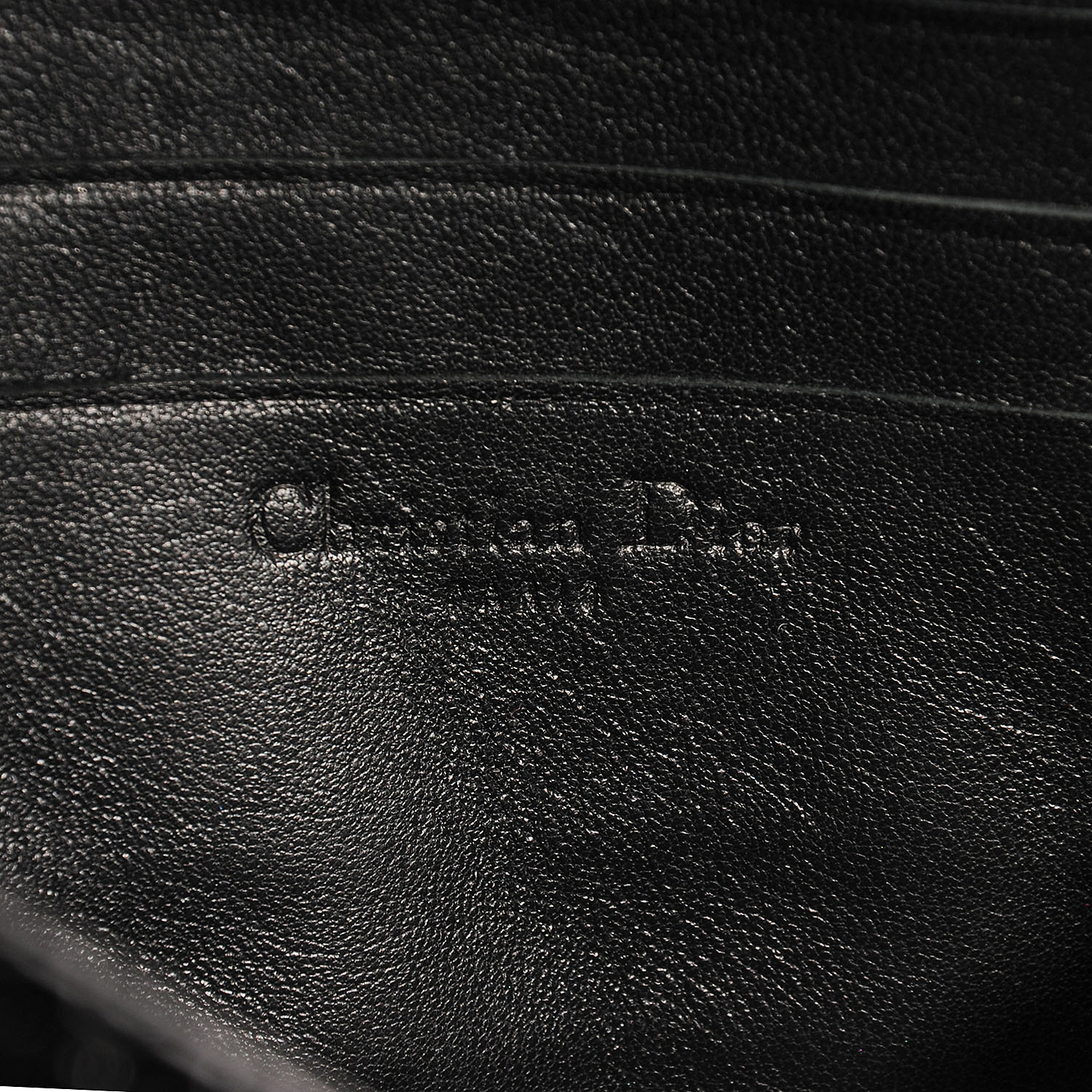 Christian Dior Patent Cannage New Lock Pouch Black 7 of 7