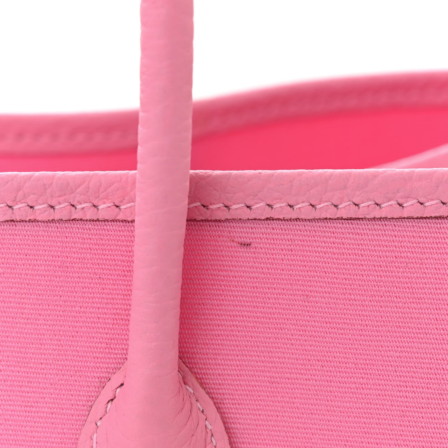 Hermes Toile Officier Vache Country Garden Party 30 TPM Pink 11 of 11