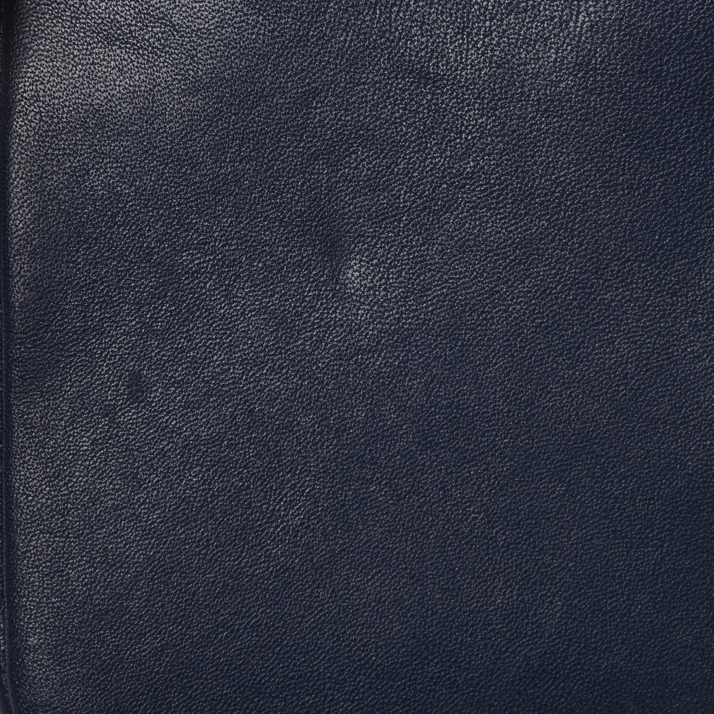 Sheepskin Quilted Medium Vintage Mademoiselle Flap Dark Navy