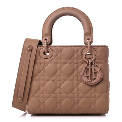 Christian Dior Ultra Matte Calfskin Cannage Small My ABCDior Lady Dior Fard 1 of 13