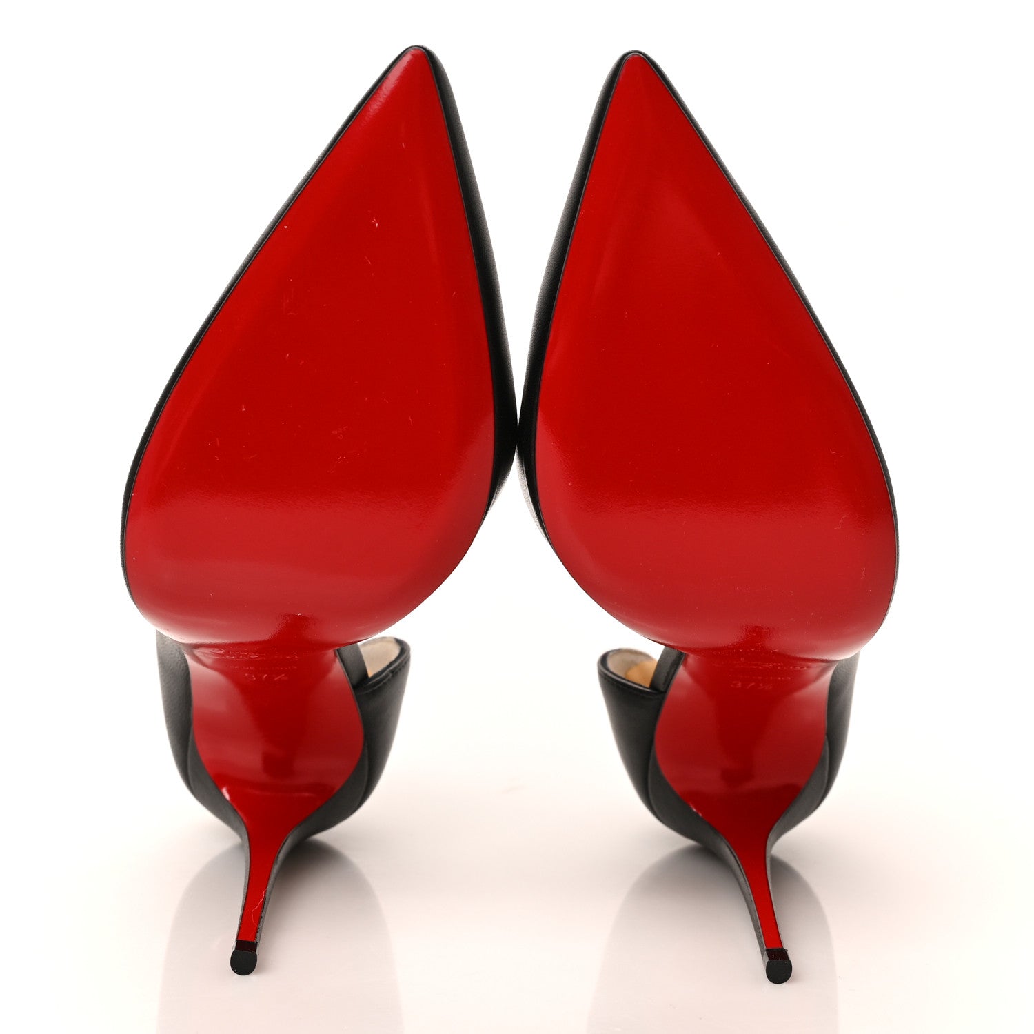 Christian Louboutin Shiny Nappa Iriza 100 Pumps 37.5 Black 5 of 8