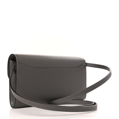 Hermes Epsom Lizard Constance Wallet To Go Gris Meyer Ombre 3 of 9