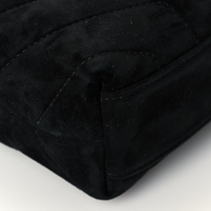 Saint Laurent Suede Y Quilted Monogram Toy Loulou Crossbody Bag Black 11 of 14