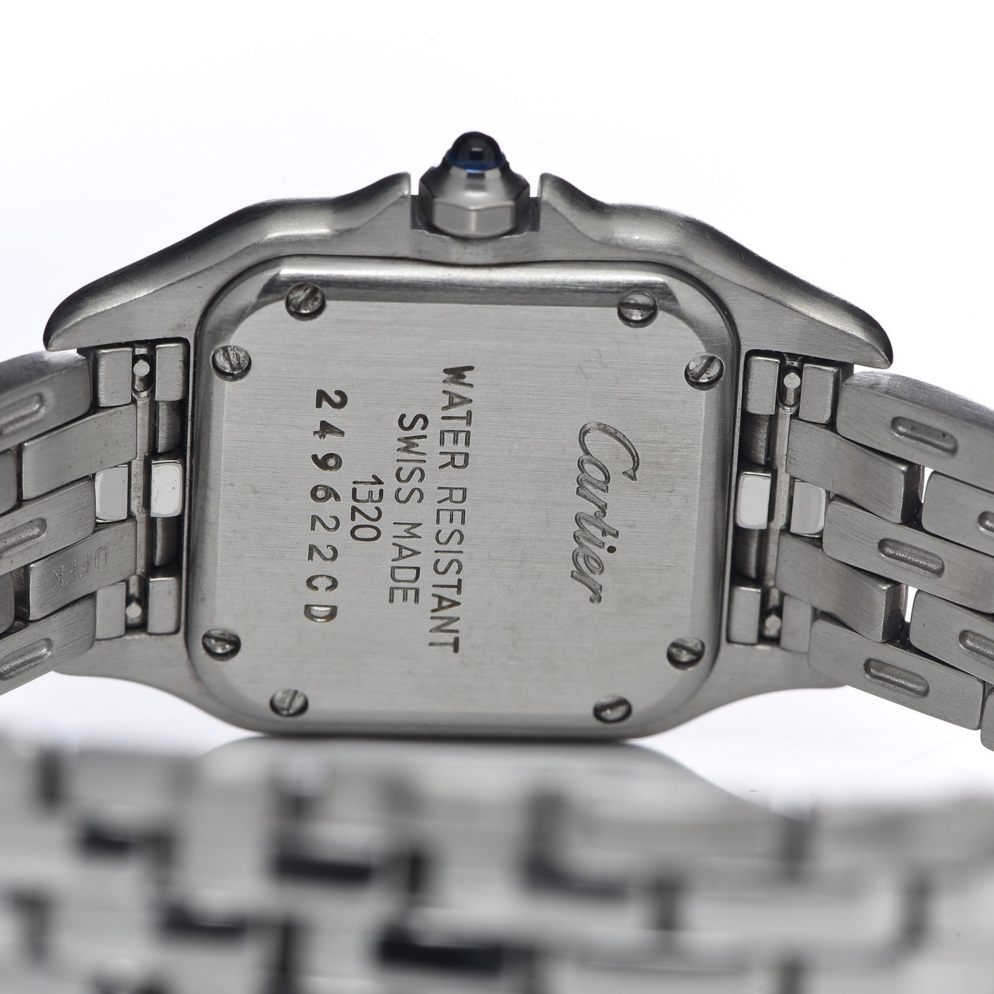 Stainless Steel 22mm Panthere Quartz Watch