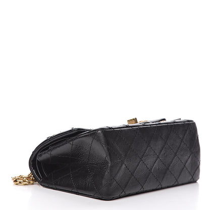 Chanel Aged Calfskin Casino 2.55 Reissue 224 Flap Black 4 of 10