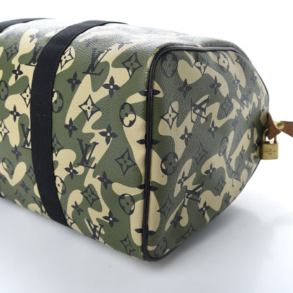 Louis Vuitton Monogramouflage Speedy 35 7 of 13