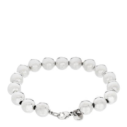 Tiffany Sterling Silver 10mm HardWear Ball Bracelet 2 of 4