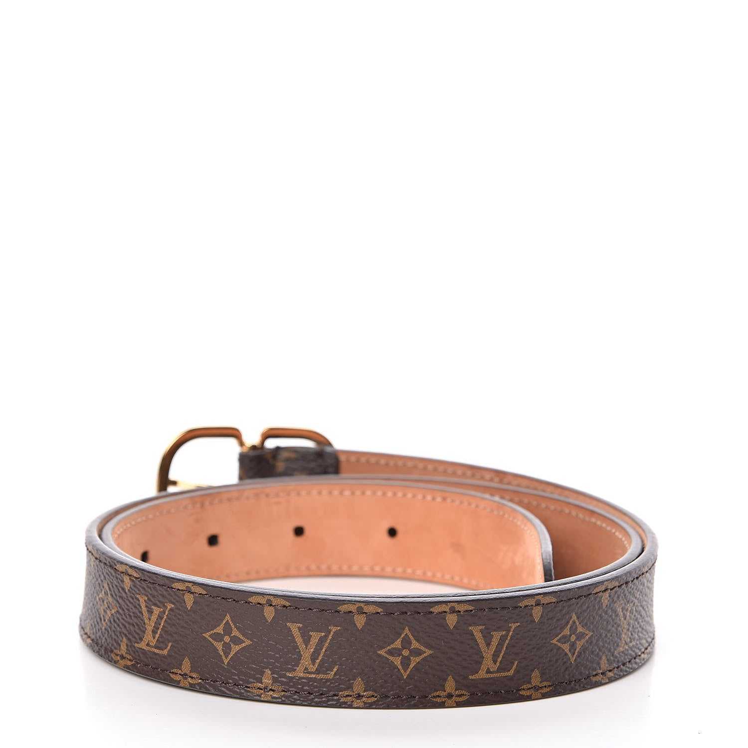 Louis Vuitton Monogram Mini 25mm Belt 80 3 of 9