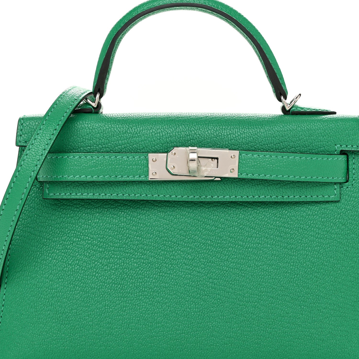 Hermes Chevre Mysore Mini Kelly Sellier 20 Menthe 8 of 13