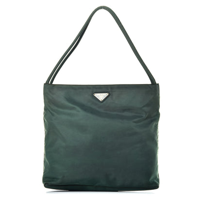 Prada Tessuto Nylon Tote Green 1 of 9