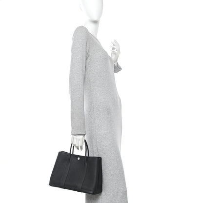Hermes Negonda Garden Party 30 TPM Black 2 of 9