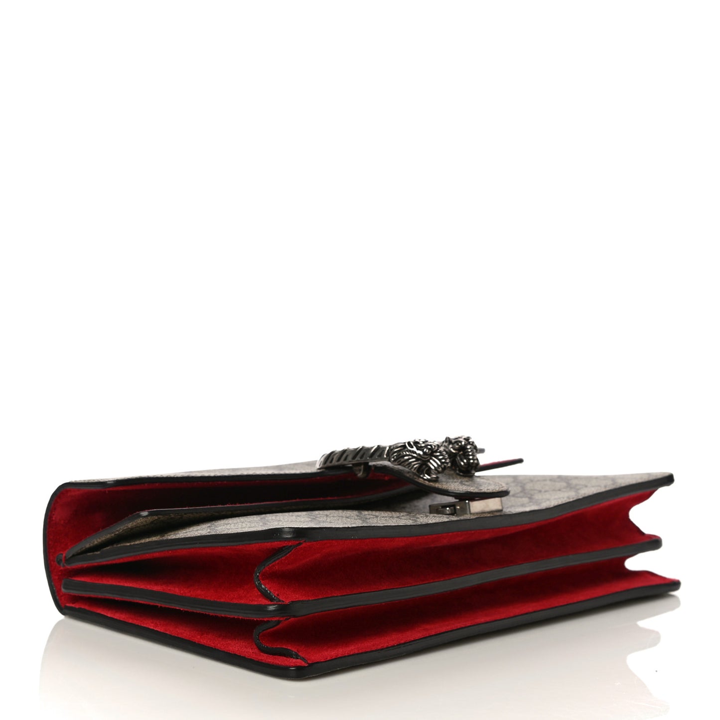 GG Supreme Monogram Small Dionysus Shoulder Bag Red