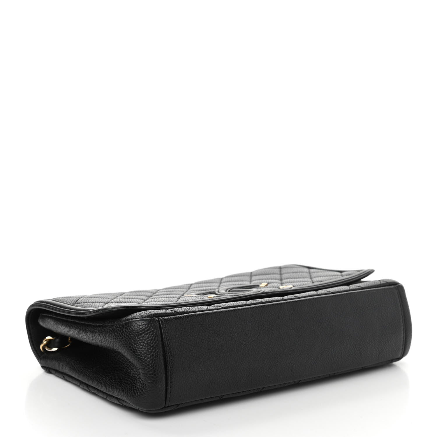 Chanel Caviar Quilted Medium CC Filigree Flap Black 4 of 15