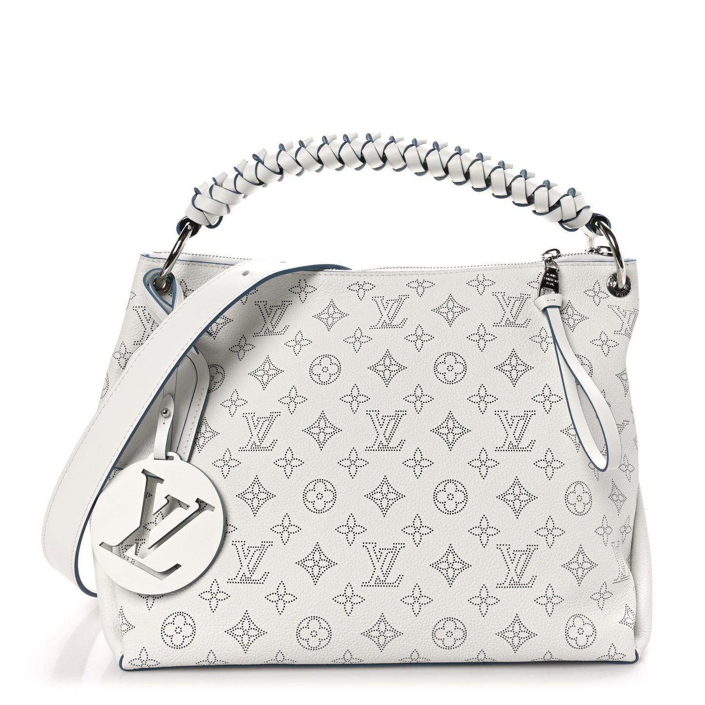 Mahina Beaubourg Hobo MM Snow Orage Blue