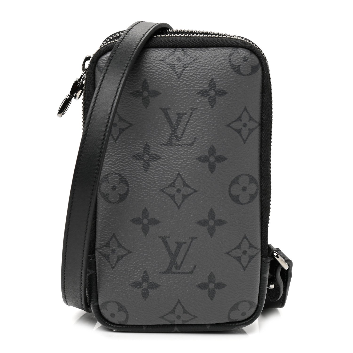 Louis Vuitton Monogram Eclipse Reverse Double Phone Pouch 1 of 10