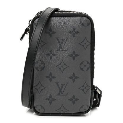 Louis Vuitton Monogram Eclipse Reverse Double Phone Pouch 1 of 10