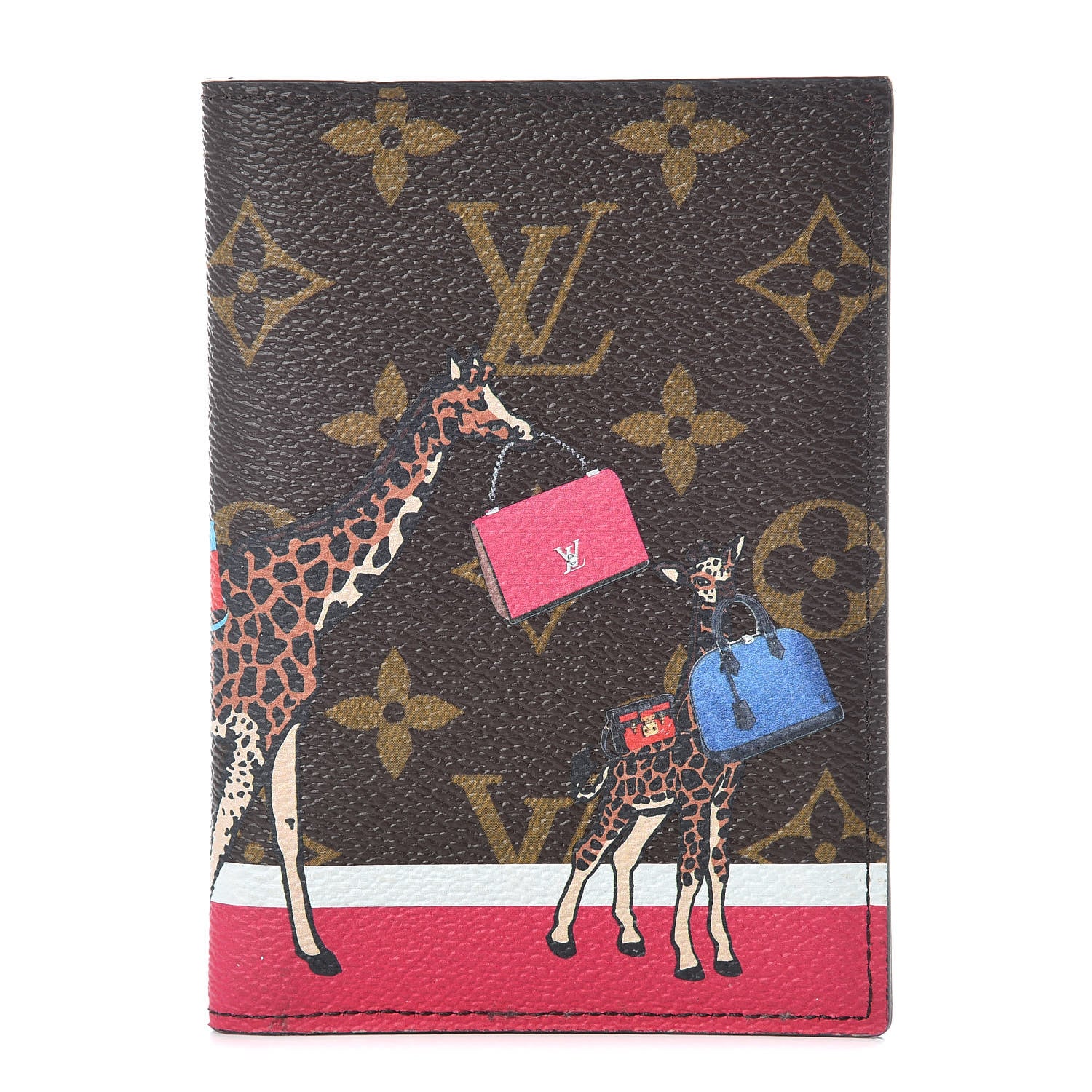 Louis Vuitton Monogram 2017 Christmas Animation Passport Cover 1 of 6