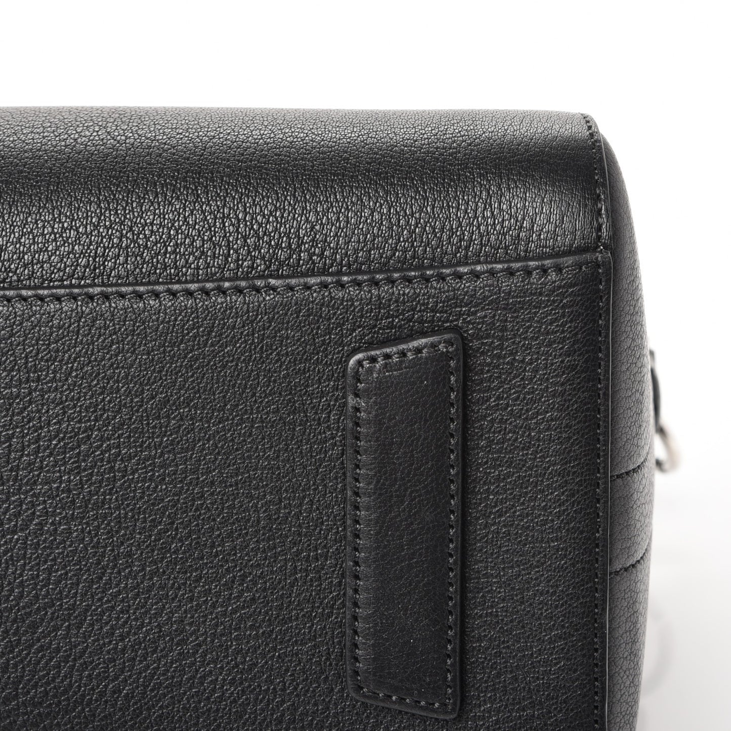 Grained Calfskin Small Antigona Black