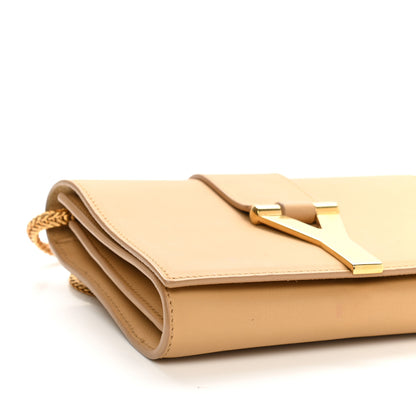 Saint Laurent Calfskin Small Classic Y Satchel Bag Beige 9 of 11